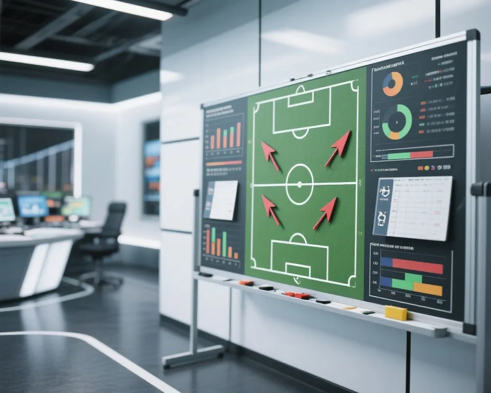 世界杯球队统计与战术分析示意图